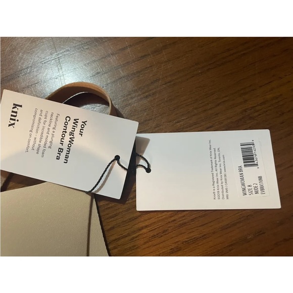 Knix Women’s NWT Nude Wingman Contour Bra! Size 8 - Picture 5 of 6